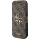 2. Guess 4G Metal Logo Hülle für iPhone 15 Pro – braun