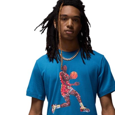 3. Jordan Flight Herren-Sport-T-Shirt Blau - FN6000-457