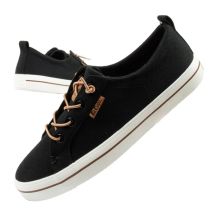 Lee Cooper Damen-Sportschuhe, modische Sneaker in Schwarz, bequem