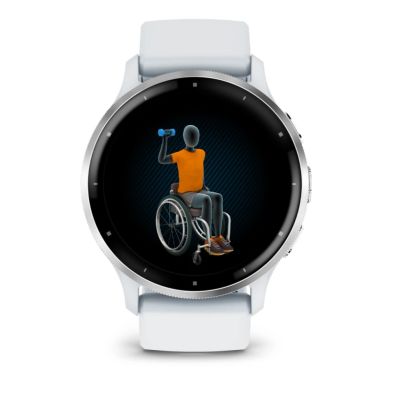 14. Garmin Venu 3 45mm Weiße Uhr