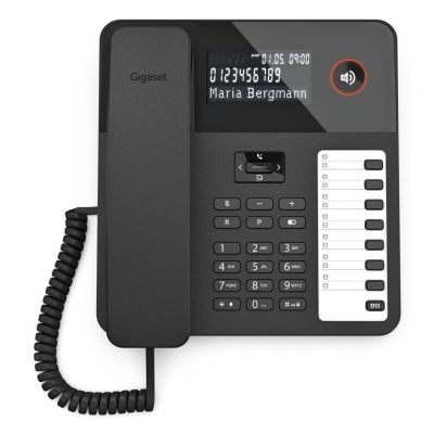 5. Gigaset 600 Schreibtisch schwarz (S30350-H224-B101)