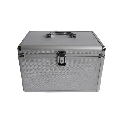 3. MediaRange BOX75 CD-Hüllen, 200 CDs, Silber