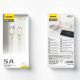 3. Dudao L7SM USB-A - Micro-USB-Kabel 5A 1m - Beige