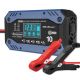 43. QOLTEC STD AGM GEL LIFEPO4-AKKU-LADEGERÄT | GLEICHRICHTER MIT REPARATURFUNKTION | 12–24 V | 10 A | LCD | 9-STUFIGES LADEN