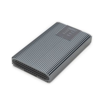 2. USB 3.1 Typ-C Klonstation/Gehäuse für M.2 NVMe 20 Gbit/s SSDs, Aluminium, werkzeuglos