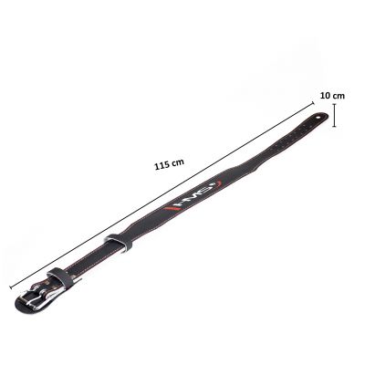 55. HMS Krafttrainingsgürtel PA3778, Größe XL, schwarz