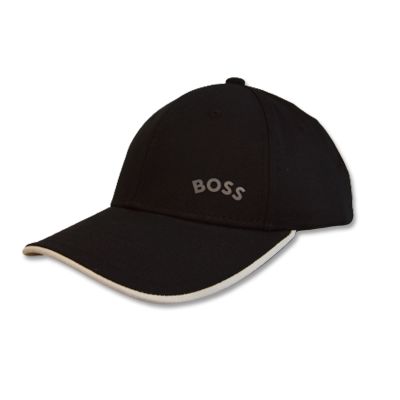 Hugo Boss Bold-Curved Baseball Cap Schwarz - 50495855-001