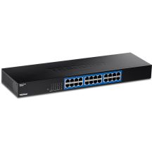 TRENDnet TEG S25 - Switch - 24 x 10/100/1000 - Rackmontage