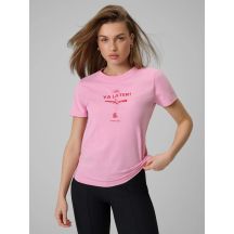 Damen-T-Shirt mit Aufdruck, regulär, Größe 4F 4FRSS26TTSHF3448-56S