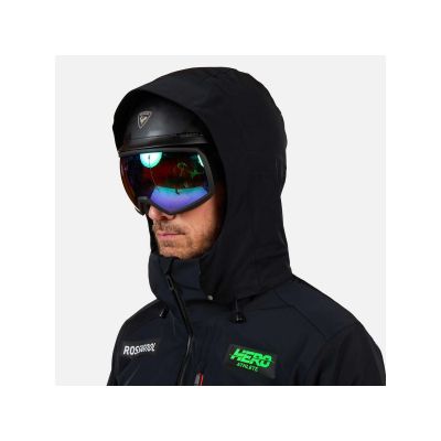 6. ROSSIGNOL Hero Blackside Isolierte Herren-Skijacke Schwarz