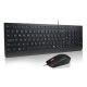 2. Lenovo Basic | Tastatur- und Maus-Set | Kabelgebunden | US/Euro | Schwarz