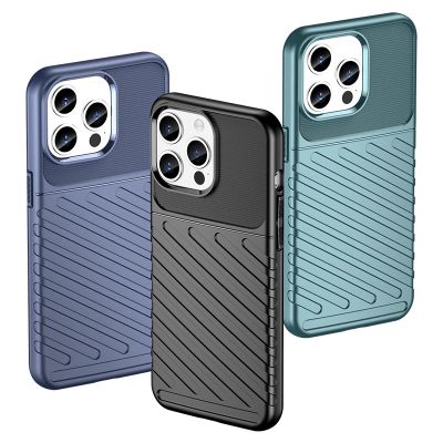 7. Gepanzerte iPhone 15 Pro Max Thunder Hülle – Blau