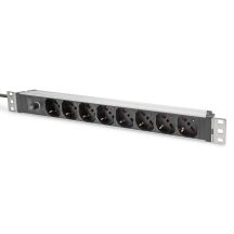Digitus DN-95410-IT PDU Stromverteilungseinheit 8 x Netzwerkdosen 1 HE