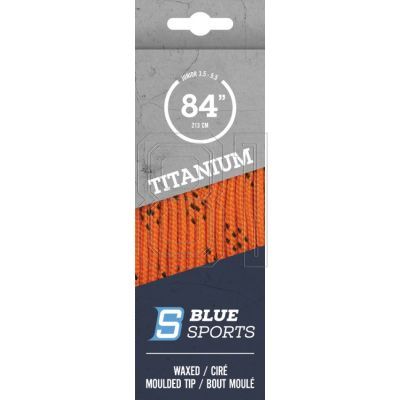 3. BlueSports Titanium 902041 Waxed Laces
