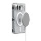 4. Spigen Ultra Hybrid Pro MagSafe Hülle für iPhone Duo – Transparent und Weiß