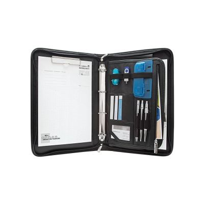 2. Wedo 58 5001 Organizer, Leder, Nylon, Schwarz