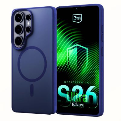 Samsung Galaxy S26 Ultra - 3mk Smoke MagCase Blau