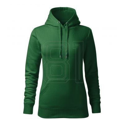 2. Malfini Cape Free W MLI-F1406 Flaschengrünes Sweatshirt