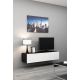 TV-Schrank VIGO '140' 30/140/40 schwarz/weiß glänzend