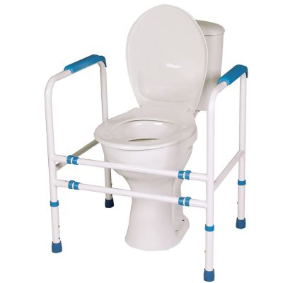 2. WC-Sitzstütze mit 4 Schienen 570806