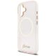 6. Guess IML Script Metal MagSafe Hülle für iPhone 17 - Pink