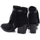 4. Damen-Cowboystiefel mit Fransen, gefüttert, schwarz, M.Daszyński