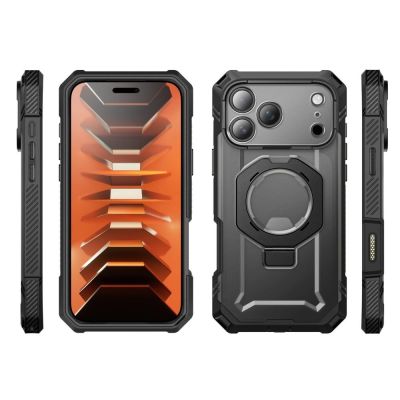 5. Supcase Grip Pro Mag MagSafe Hülle für iPhone 18 Pro / 17 Pro - Schwarz