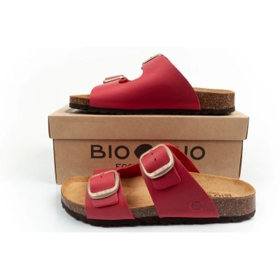 9. Bio Bio Damen-Slipper, profilierte Flip-Flops, Naturleder