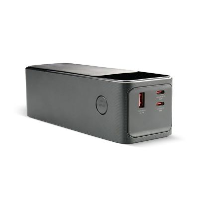 2. EVERACTIVE POWERBANK 27.000 mAh, 1x USB, 2x USB-C, 162,5 W, QC4+, INTEGRIERTE TASCHENLAMPE, LCD-DISPLAY, SCHWARZ EB-27Q