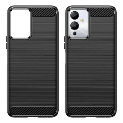 8. Carbon Case Hülle für Infinix Note 12i flexible Silikon Carbon Hülle schwarz