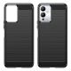 8. Carbon Case Hülle für Infinix Note 12i flexible Silikon Carbon Hülle schwarz
