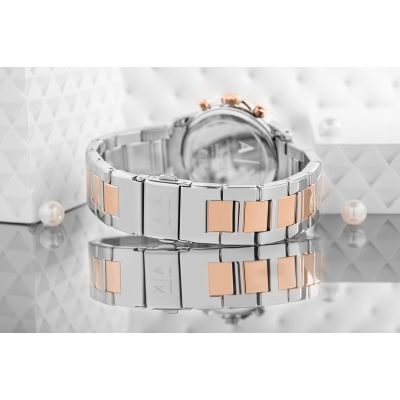 7. ARMANI EXCHANGE Banks Chronograph AX4331 Damenuhr + Box