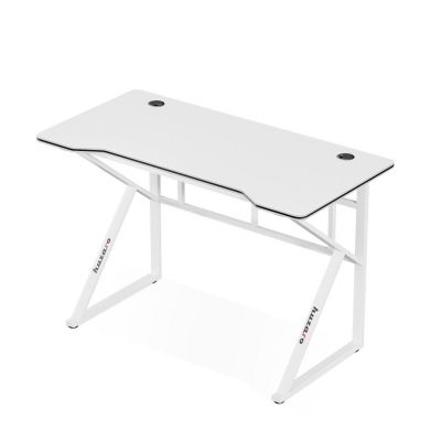 4. Huzaro Hero 1.6 Weißer Gaming-Schreibtisch