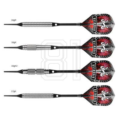 2. Harrows Assassin Darts 85% Softip HS-TNK-000013252