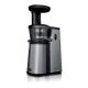 ELDOM Slow Juicer PJ400 400W Silber-Schwarz, BPA-frei, Schnecke 80 [U/min]