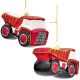 5. GLAS-CHRISTBAUMSCHMUCK IN FORM EINES KIPPLASTERS MICA