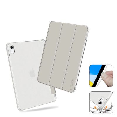 6. Tech-Protect SC Pen Hybrid-Hülle für iPad 10 / 2022 – Grau – Transparent