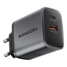 Axagon ACU-PQ67 Ladegerät für Mobilgeräte, Universal, Schwarz/Grau, Wechselstrom, Schnellladung, intern