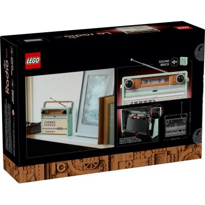 2. LEGO Icons 10334 – Retro-Radio