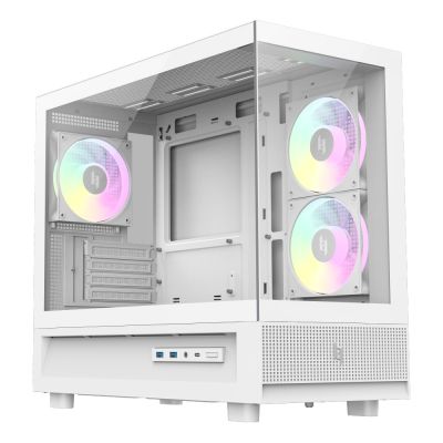 10. GameMax NEX C31 WH Computersicherheit & Halterungen Weiß