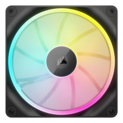 4. Corsair CO-9051028-WW Computer-Kühlsystem Computergehäuselüfter 14 cm Schwarz 2 Stück.