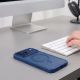 7. Tech-Protect Magmat Magsafe CC Hülle für iPhone 18 Pro / 17 Pro – Mattes Marineblau
