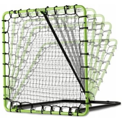 18. REBOUNDER-TRAININGSRAHMEN ZUM PREDIGEN EINES FUSSBALLS 120x120CM ENERO