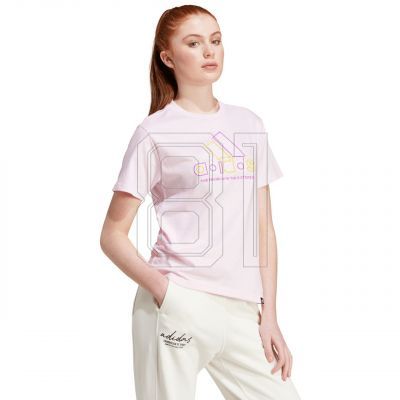 4. adidas Xpress Logo T-shirt W IY3413