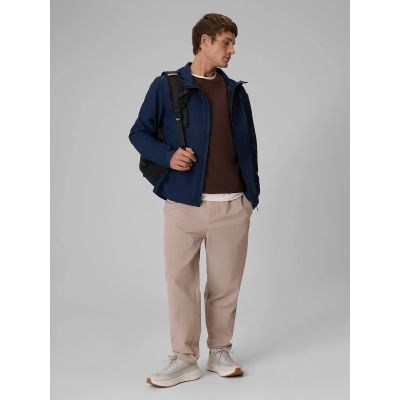 5. 4F 4FRAW26TSOFM662-31S Herren-Softshelljacke mit winddichter 8000er Membran