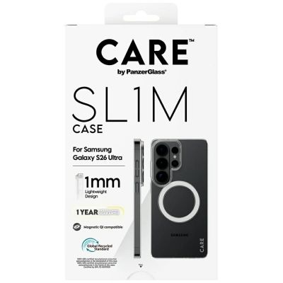 6. CARE by PanzerGlass SL1M Hülle für Samsung Galaxy S26 Ultra - Transparent