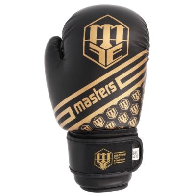 2. RPU-20 MASTERS Boxhandschuhe, 4 oz, Schwarz und Gold