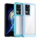 4. Weltraumhülle für Xiaomi Poco F4 5G Hülle mit flexiblem Rahmen blau