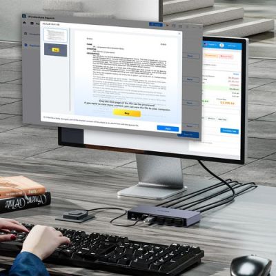 8. Unitek KVM-Switch 8K@60Hz USB 3.0 5Gbps DP