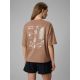 2. Damen-T-Shirt mit Aufdruck, regulär, Größe 4F 4FRSS26TTSHF3704-83S